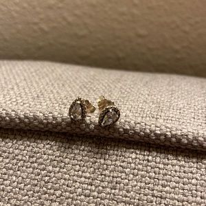 Pandora Teardrop Crystal Earrings